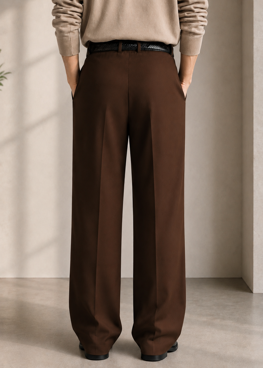 Chocolate Brown Korean Pant