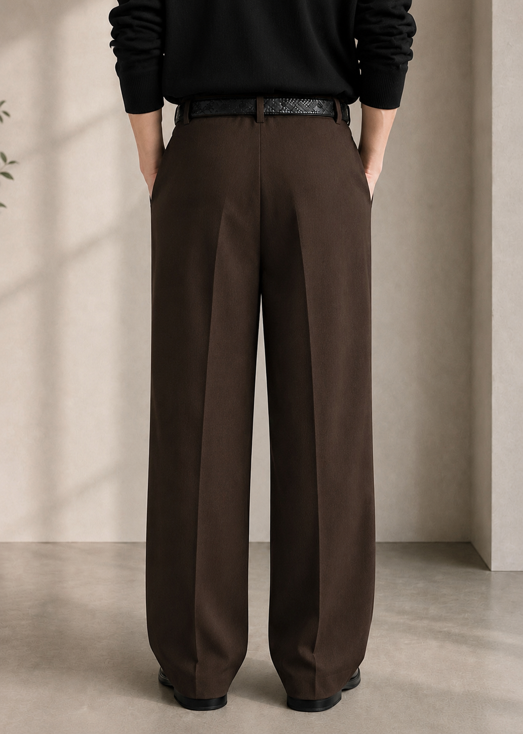 Coffee Brown Korean Pant