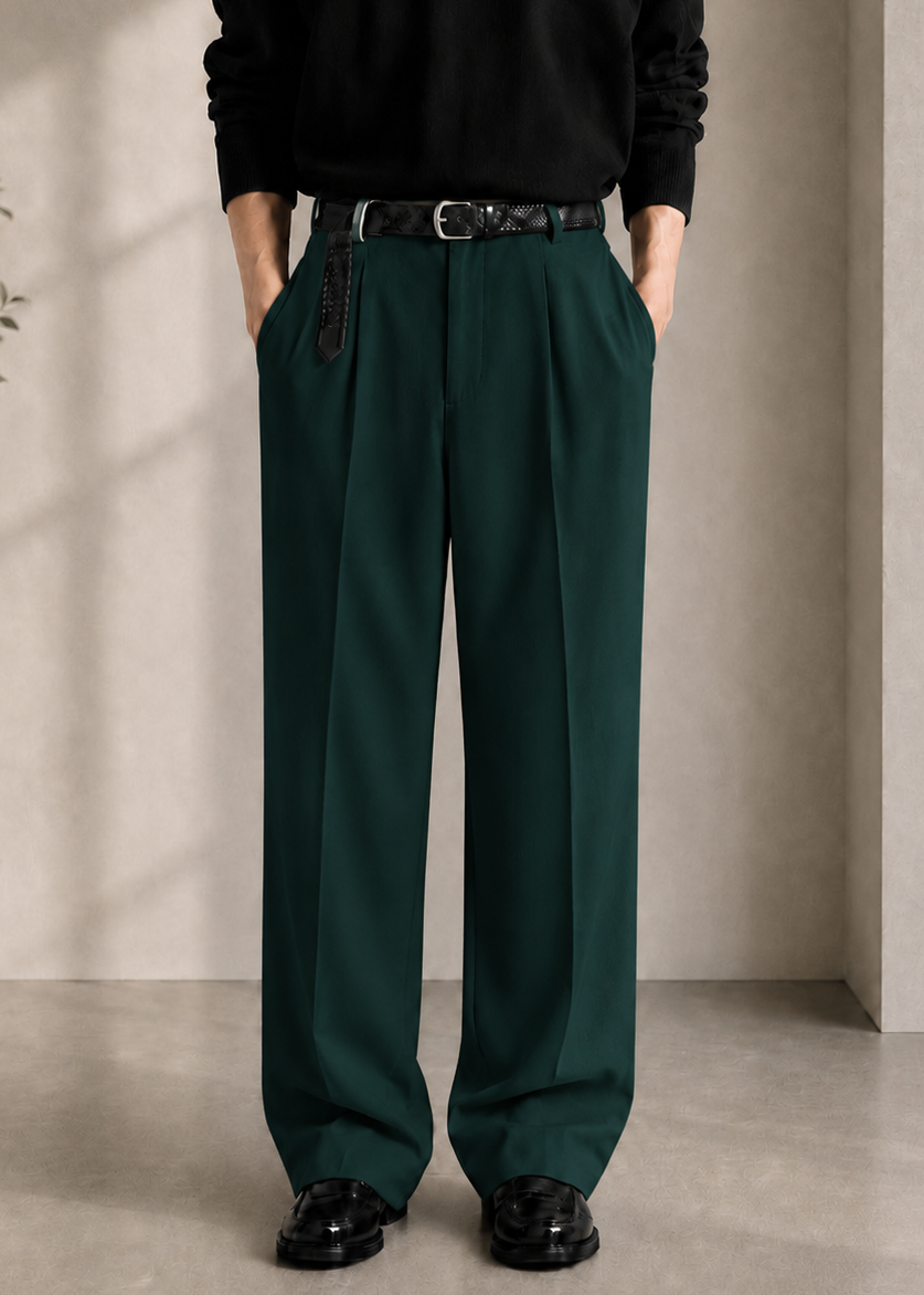 Ocean Blue Korean Pant