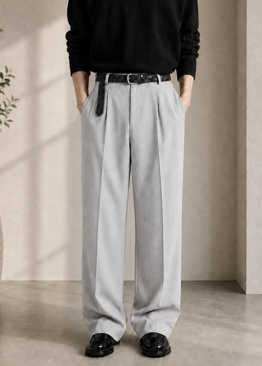 Lite Grey Korean Pant