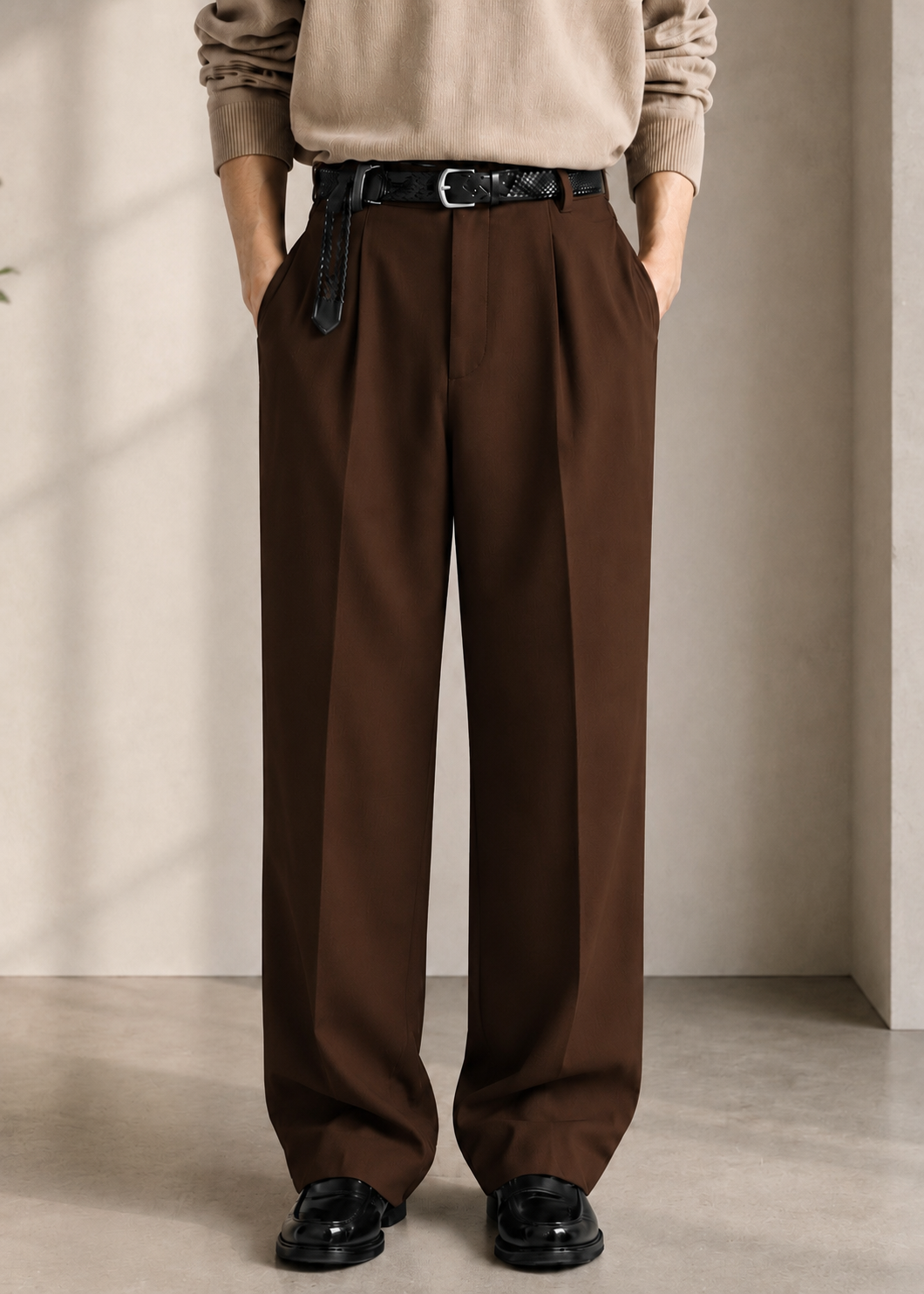 Chocolate Brown Korean Pant